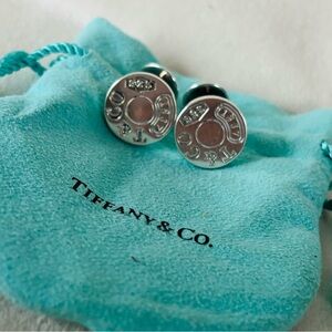 Tiffany & Co. Silver Round Cufflinks 1837